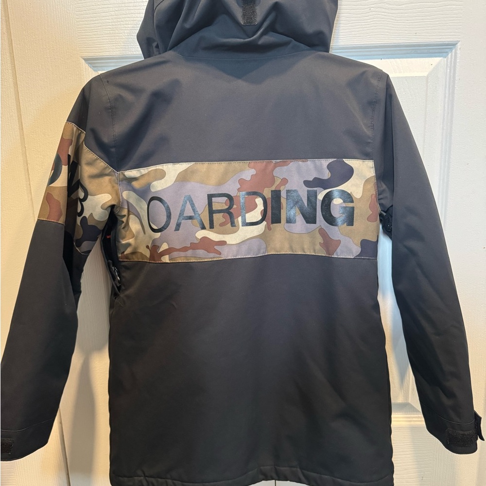 DC PROPAGANDA - TECHNICAL SNOW JACKET FOR KIDS, Size S DC/ Camouflage